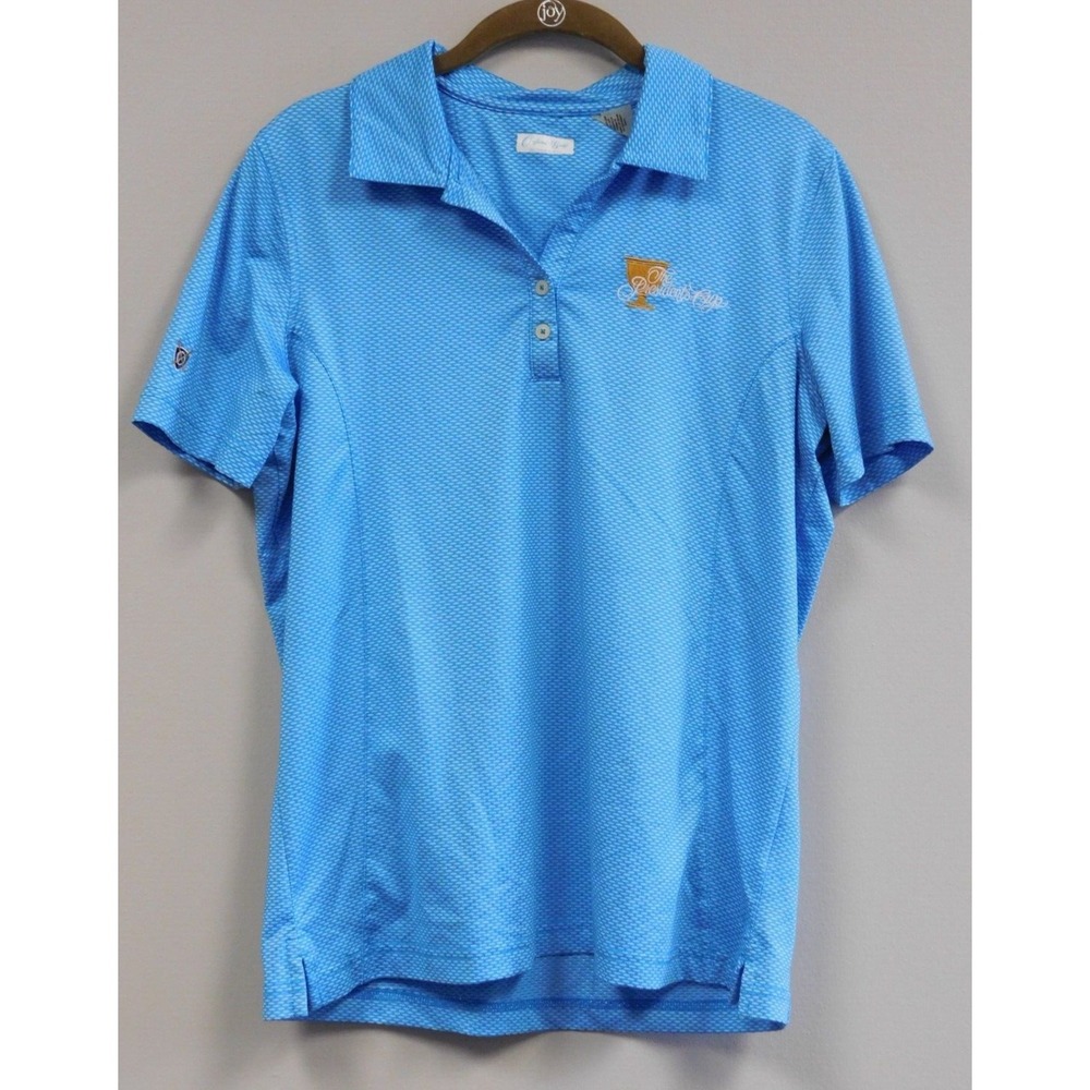 Oxford Golf Super Dry The President's Cup Women's Golf Shirt Size Medium